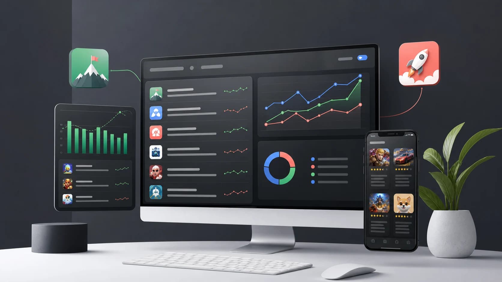 App Store top grossing charts analyzed for ASO and launch positioning