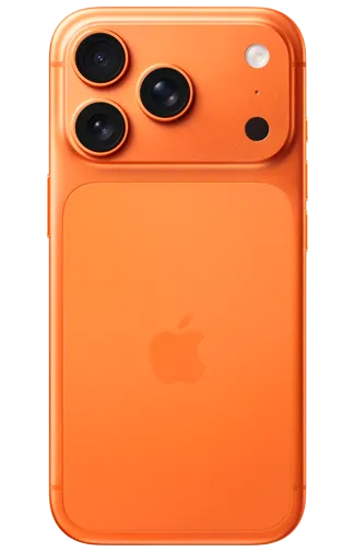 iPhone 17 Pro in Cosmic Orange