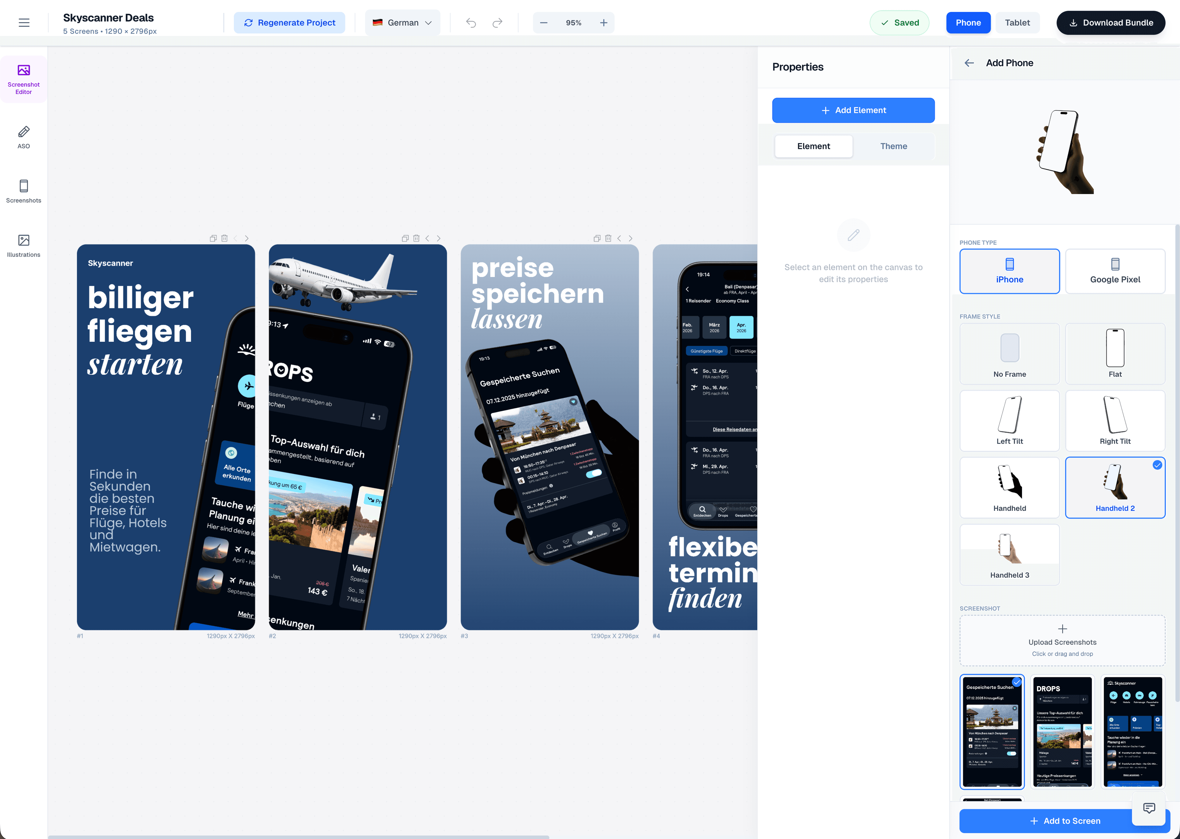 AppLaunchFlow visual editor interface