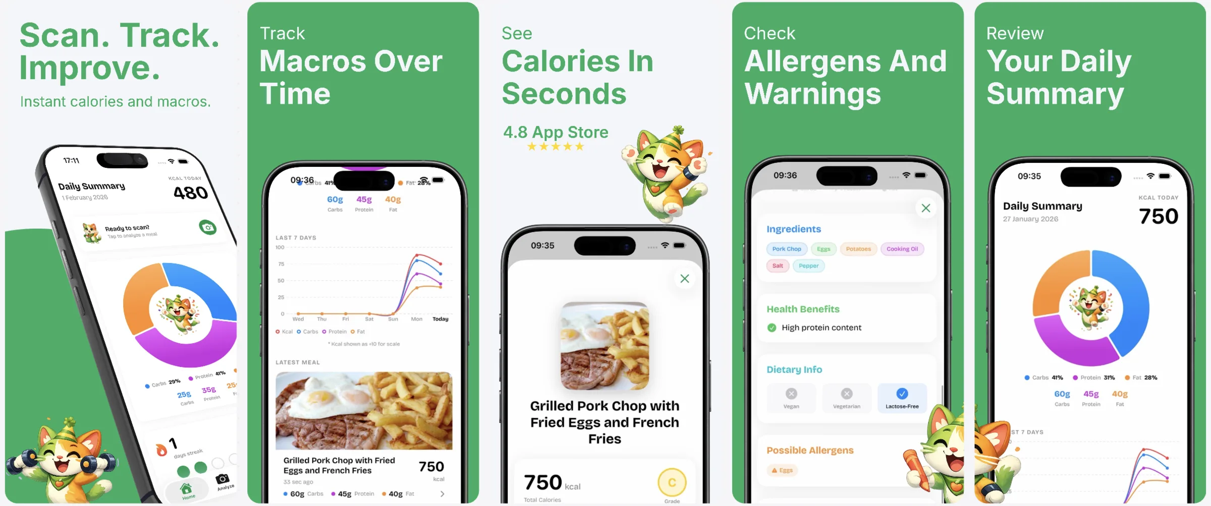 Calorie Tracker - Nutrition & calorie tracking - Created with AppLaunchFlow