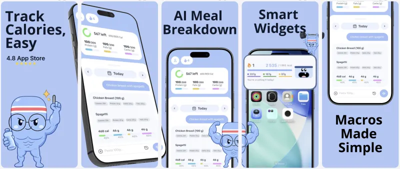 Eatie Calories - Calorie counting made easy - Created with AppLaunchFlow