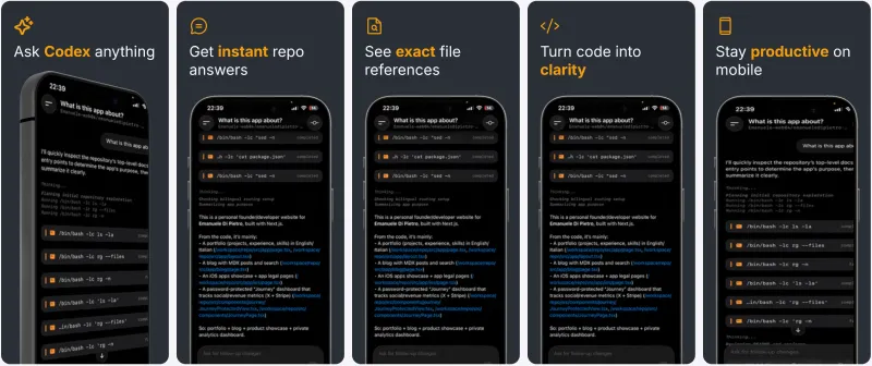 Phodex - Code repository explorer - Created with AppLaunchFlow