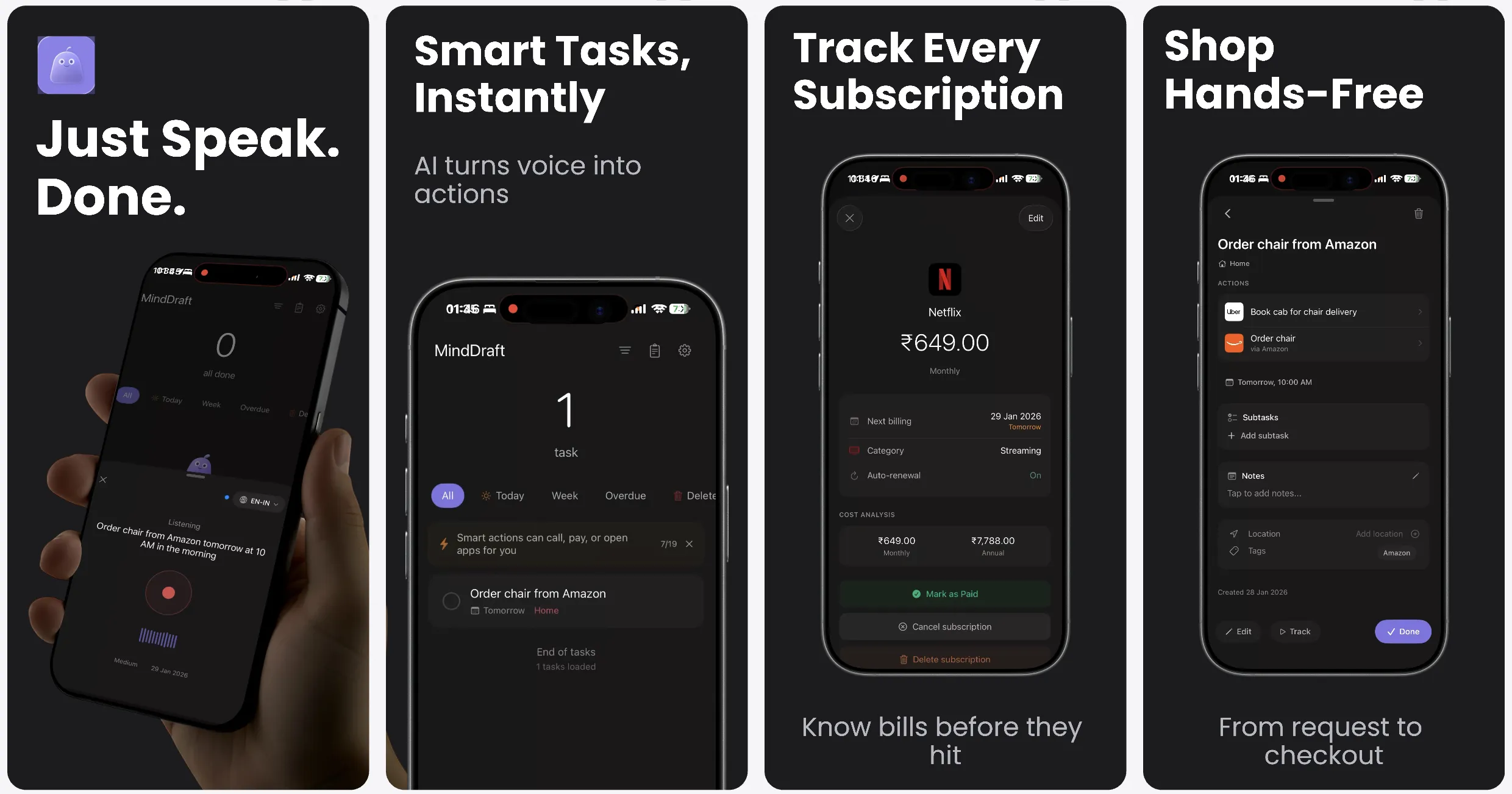 Speak Tasks - Voice-powered to-dos - Created with AppLaunchFlow