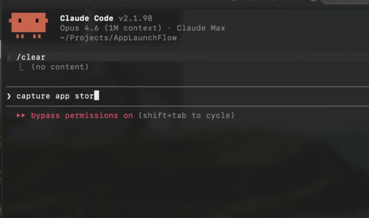 Screenshot Capture Skill running through AppLaunchFlow MCP