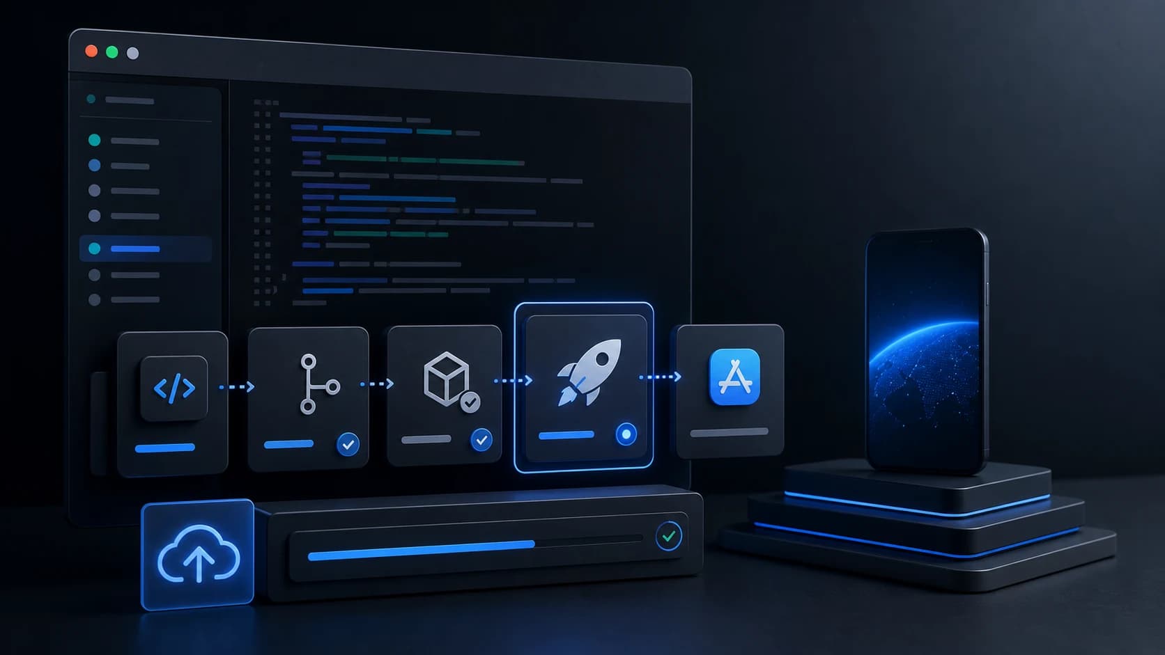 App Store Connect CLI automation workflow for app launches
