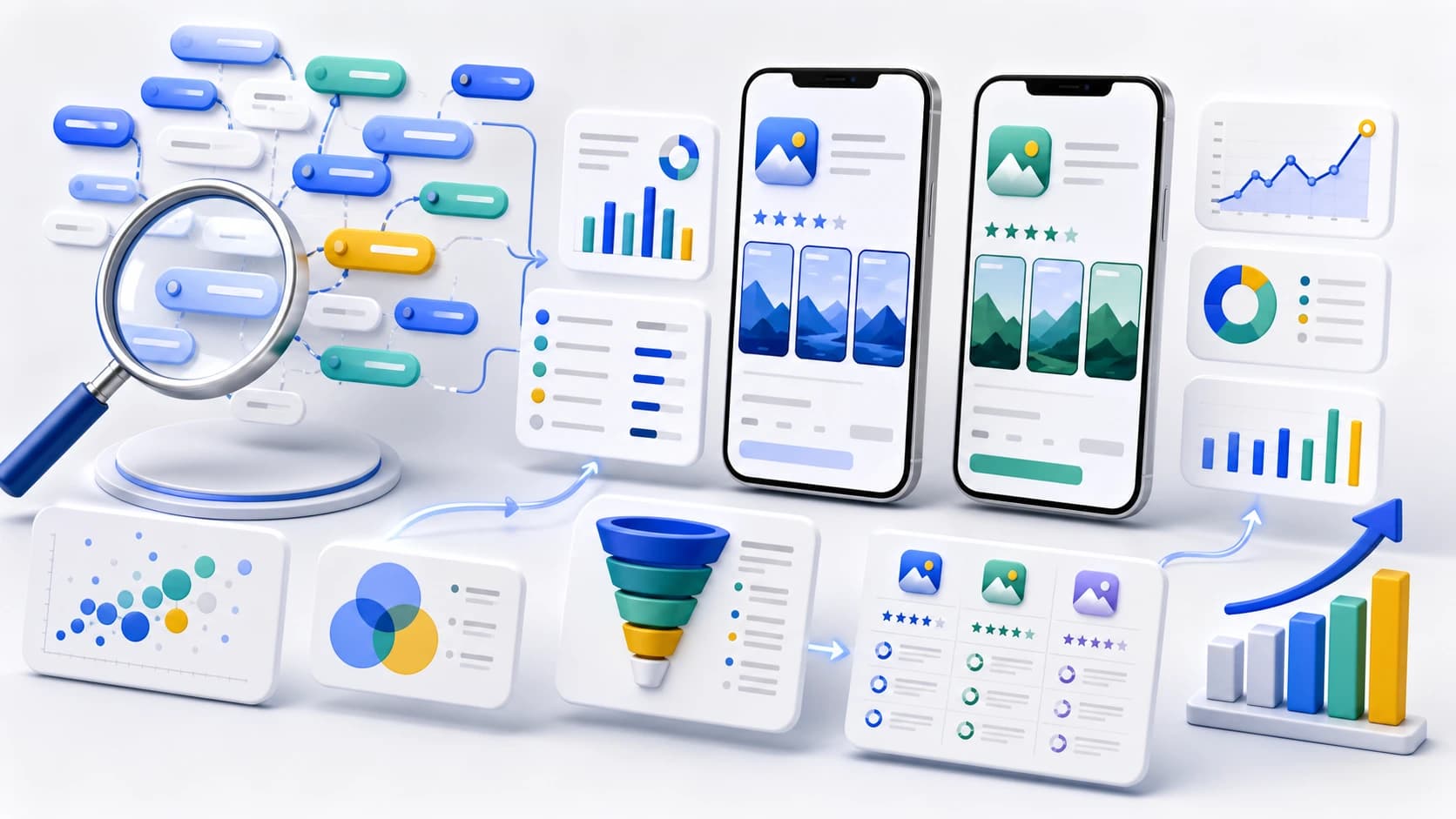 App Store keyword research workflow for iOS and Google Play in 2026