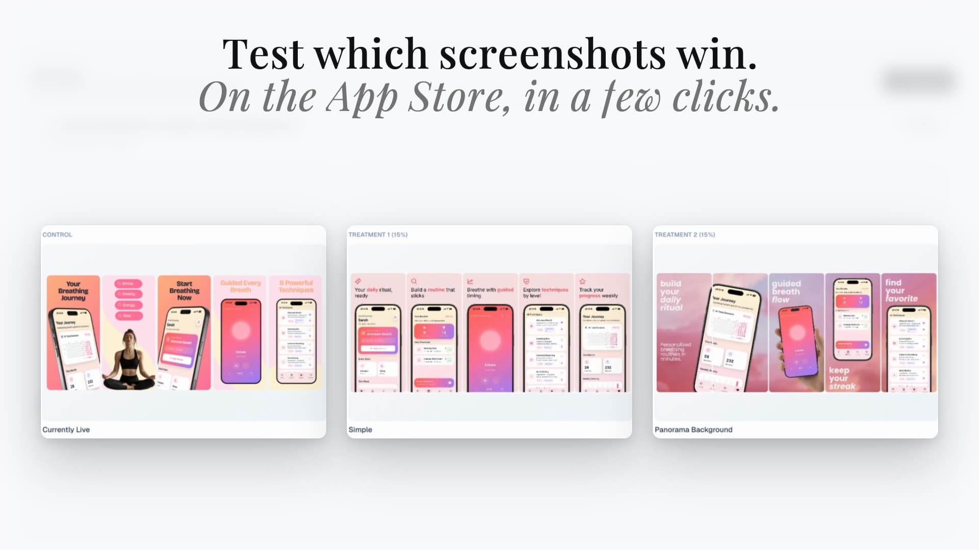 AppLaunchFlow connected-store A/B testing workflow