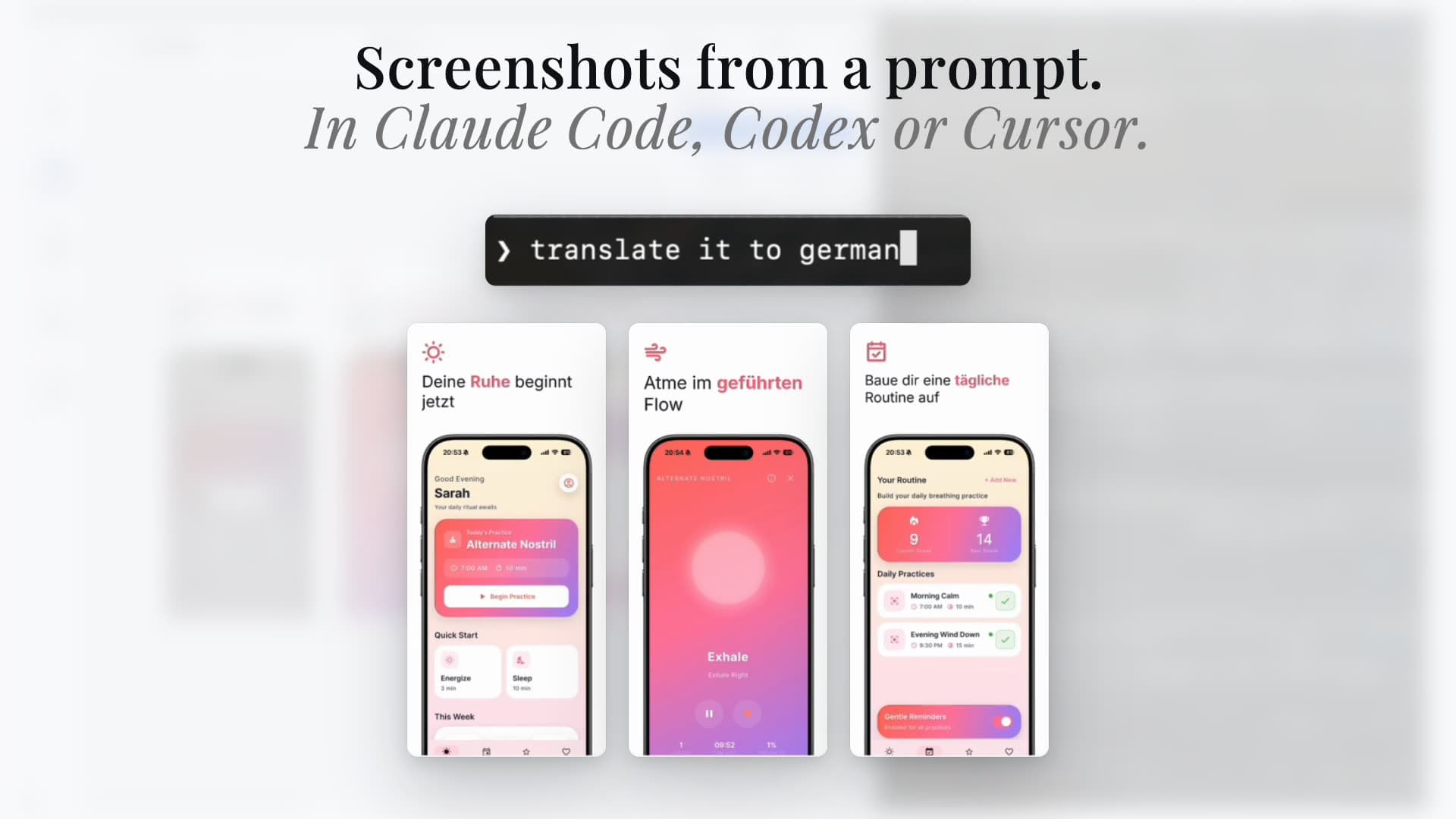 An AI assistant controlling AppLaunchFlow through hosted MCP