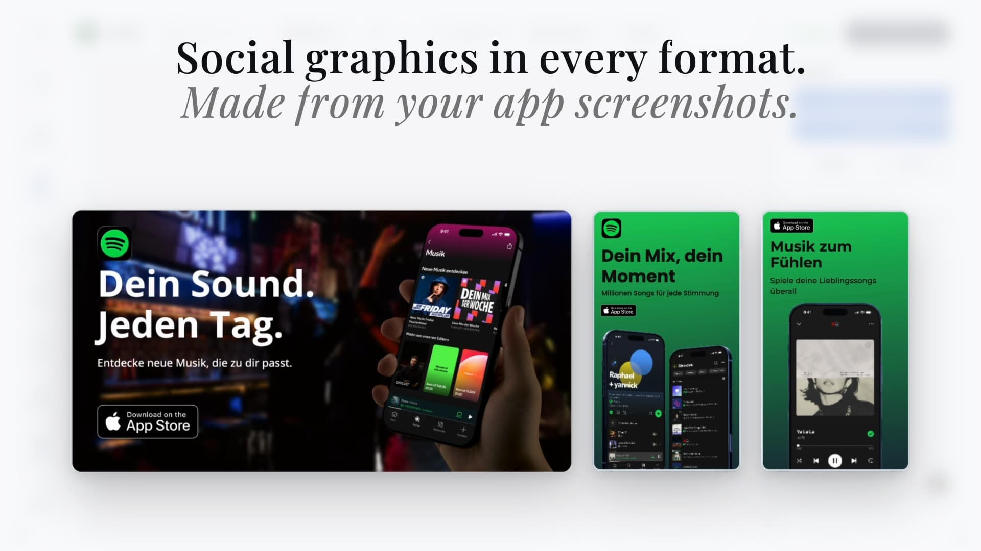 App Store creative assets demo video