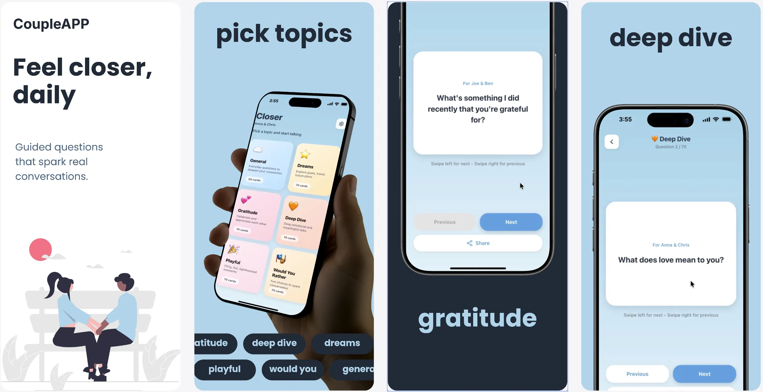 Couples App - Relationship & dating - Created with AppLaunchFlow