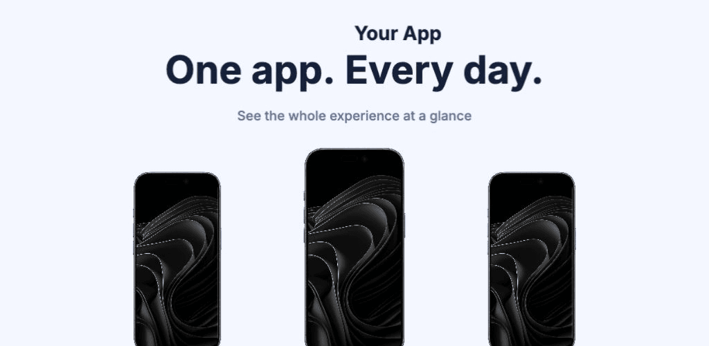 Play Store Feature Graphic primary template preview